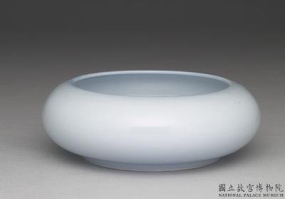 图片[2]-Brush washer with sky blue glaze, Qing dynasty, Kangxi reign (1662-1722)-China Archive